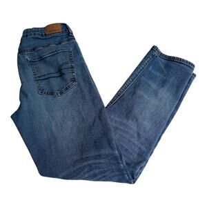 American Eagle Outfitters STRAIGHT STRETCH JEANS Women's Size 2 Blue Denim (26)